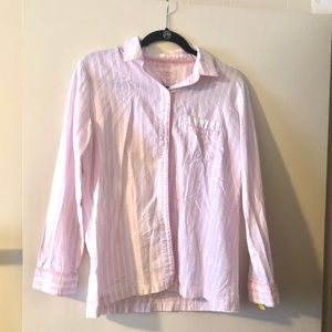 Victoria’s Secret long sleeve button up PJ top